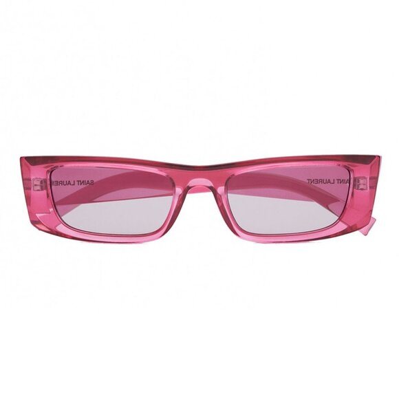 NWT SAINT LAURENT PINK WOMEN SUNGLASSES - Picture 4 of 5